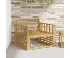 Porankiai 2 vnt. Balta 80 x 6 x 61 cm Kietos akacijos mediena
