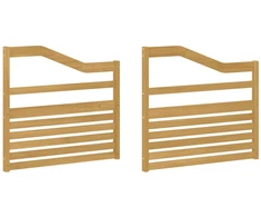 Porankių modulis 2 pcs Balta 79 x 4 x 73 cm