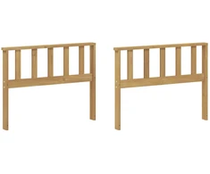 Porankių modulis 2 pcs Balta 80 x 6 x 61 cm