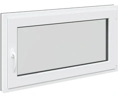 Požeminio lango RISOR 110 x 70 cm PVC ir stiklas Antracito