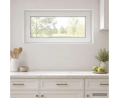 Požeminio lango RISOR 50 x 55 cm PVC ir stiklas