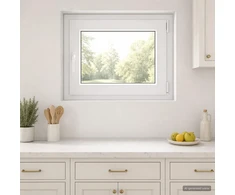 Požeminio lango RISOR 50 x 55 cm PVC ir stiklas