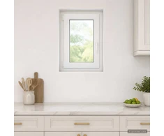 Požeminio lango RISOR 50 x 80 cm PVC ir stiklas