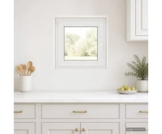 Požeminio lango RISOR 55 x 50 cm PVC ir stiklas