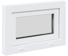 Bendras lango vidinis atspalvis baltas RISOR 60 x 40 cm