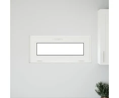 Bendras lango vidinis atspalvis baltas RISOR 90 x 40 cm