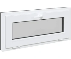 Požeminio lango RISOR 90 x 40 cm PVC ir stiklas Antracito