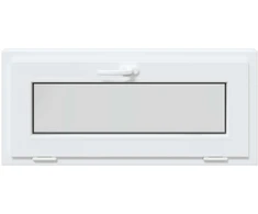 Požeminio lango RISOR 90 x 40 cm PVC ir skaidrus, lygus stiklas