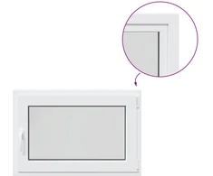 Požeminio lango RISOR 90 x 55 cm PVC ir stiklas