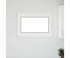 Bendras lango vidinis atspalvis baltas RISOR 90 x 70 cm