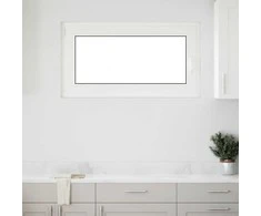 Požeminio lango RISOR 110 x 60 cm PVC ir stiklas Antracito