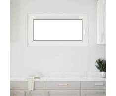 Požeminio lango RISOR 110 x 70 cm PVC ir stiklas Antracito