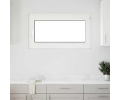 Požeminio lango RISOR 110 x 70 cm PVC ir stiklas Antracito
