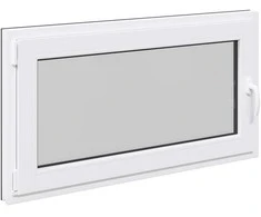 Požeminio lango RISOR 120 x 60 cm PVC ir stiklas Antracito