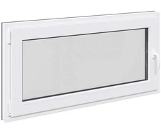 Požeminio lango RISOR 120 x 60 cm PVC ir stiklas Antracito