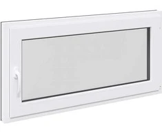 Požeminio lango RISOR 120 x 60 cm PVC ir stiklas Antracito