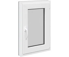 Požeminio lango RISOR 50 x 75 cm PVC ir stiklas Antracito