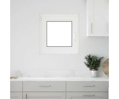 Požeminio lango RISOR 60 x 60 cm PVC ir stiklas Antracito
