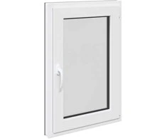 Požeminio lango RISOR 60 x 90 cm PVC ir stiklas Antracito