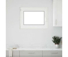 Požeminio lango RISOR 80 x 60 cm PVC ir stiklas Antracito