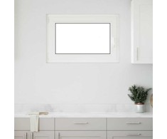 Požeminio lango RISOR 90 x 70 cm PVC ir stiklas Antracito