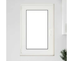Bendras lango vidinis atspalvis baltas RISOR 60 x 90 cm