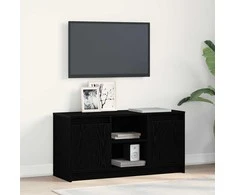 TV staliukas TV vienetai Juoda 100 x 34 x 50 cm Apdirbta mediena