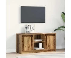 TV staliukas TV vienetai Ruda 100 x 34 x 50 cm Apdirbta mediena