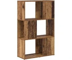 TV staliukas TV spintelių komplektas Ruda 60 x 24 x 94,5 cm Apdirbta mediena