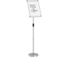 Prekybos parodos stendai Sidabro 30 x 25 x 128 cm Aliuminis