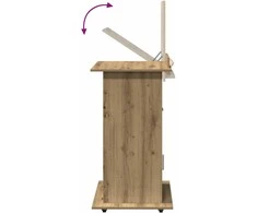 Podiumas Amatininkų ąžuolas Apdirbta mediena 55 x 55 x 107 cm