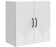 Prie sienos montuojama spinta Balta 59 x 31 x 60 cm