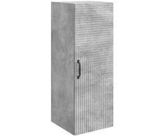 Prie sienos montuojama spinta Betono pilka 33 x 34,5 x 90 cm