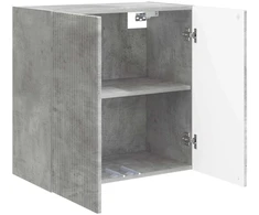 Prie sienos montuojama spinta Betono pilka 59 x 31 x 60 cm
