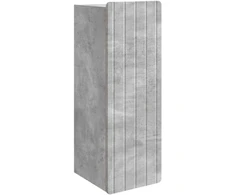 Prie sienos montuojama spinta Betono pilka 33 x 34,5 x 94 cm