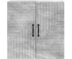 Prie sienos montuojama spinta Betono pilka 59 x 31 x 60 cm