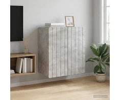 Prie sienos montuojama spinta Betono pilka 59 x 31 x 64 cm