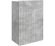 Prie sienos montuojama spinta Betono pilka 66 x 34,5 x 92 cm