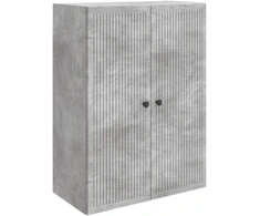 Prie sienos montuojama spinta Betono pilka 66 x 34,5 x 90 cm