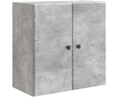 Prie sienos montuojama spinta Betono pilka 59 x 31 x 60 cm