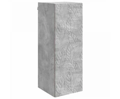 Prie sienos montuojama spinta Betono pilka 33 x 34,5 x 90 cm