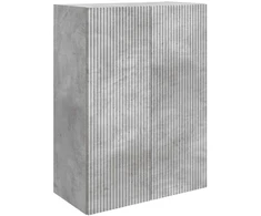 Prie sienos montuojama spinta Betono pilka 66 x 34,5 x 90 cm