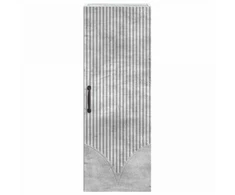 Prie sienos montuojama spinta 33 x 34,5 x 90 cm Betono pilka