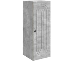 Prie sienos montuojama spinta Betono pilka 33 x 34,5 x 90 cm