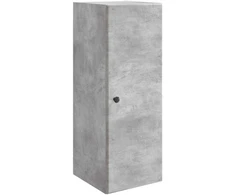 Prie sienos montuojama spinta Betono pilka 33 x 34,5 x 90 cm