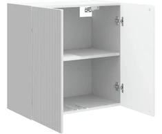 Prie sienos montuojama spinta Itin blizgi balta 59 x 31 x 60 cm