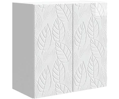Prie sienos montuojama spinta Itin blizgi balta 59 x 31 x 60 cm