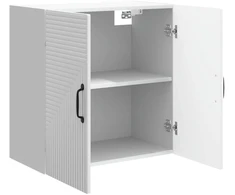 Prie sienos montuojama spinta Itin blizgi balta 59 x 31 x 60 cm