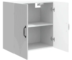 Prie sienos montuojama spinta Itin blizgi balta 59 x 31 x 60 cm