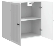 Prie sienos montuojama spinta Itin blizgi balta 59 x 31 x 60 cm